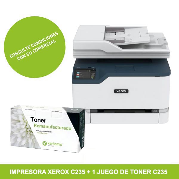 IMPRESORA XEROX C235 MULTIFUNCION COLOR
